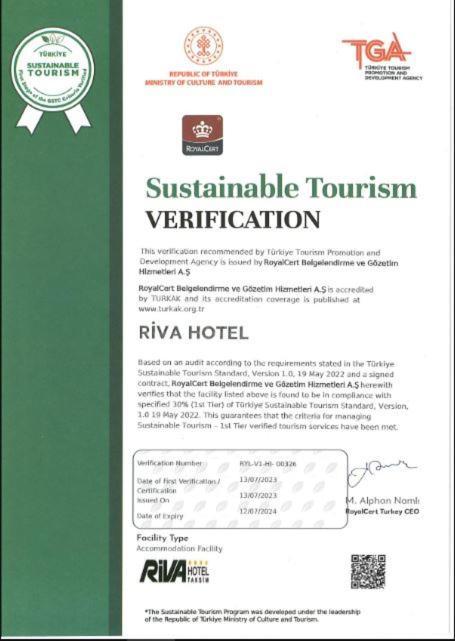 Riva Hotel Taksim Istambul Exterior foto